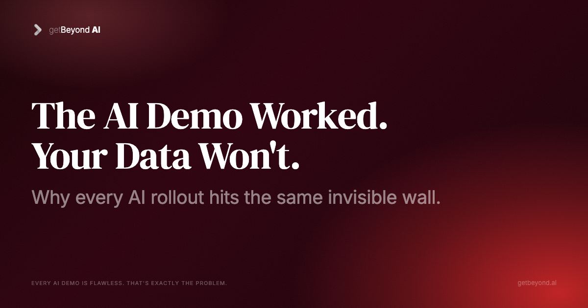Every AI Demo Is Flawless. That's Exactly the Problem.